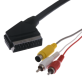 Scart 3RCA Kablo 2 Metre