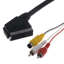 Scart 3RCA Kablo 2 Metre